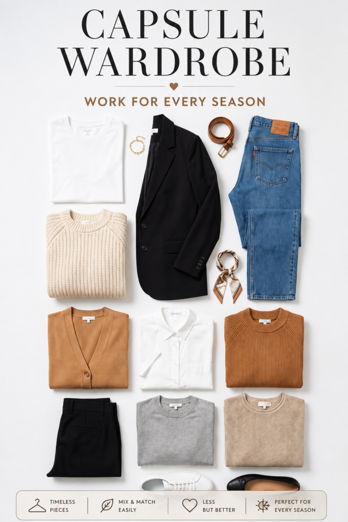capsule wardrobe for every season 