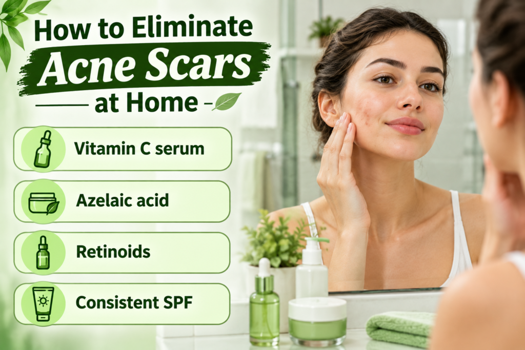 How to Eliminate Acne Scars at Home (Realistically)