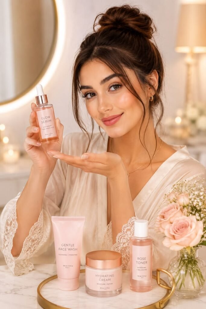 luxury skin care routine