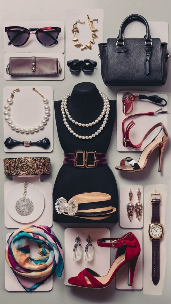 6 groups of fashion accessories