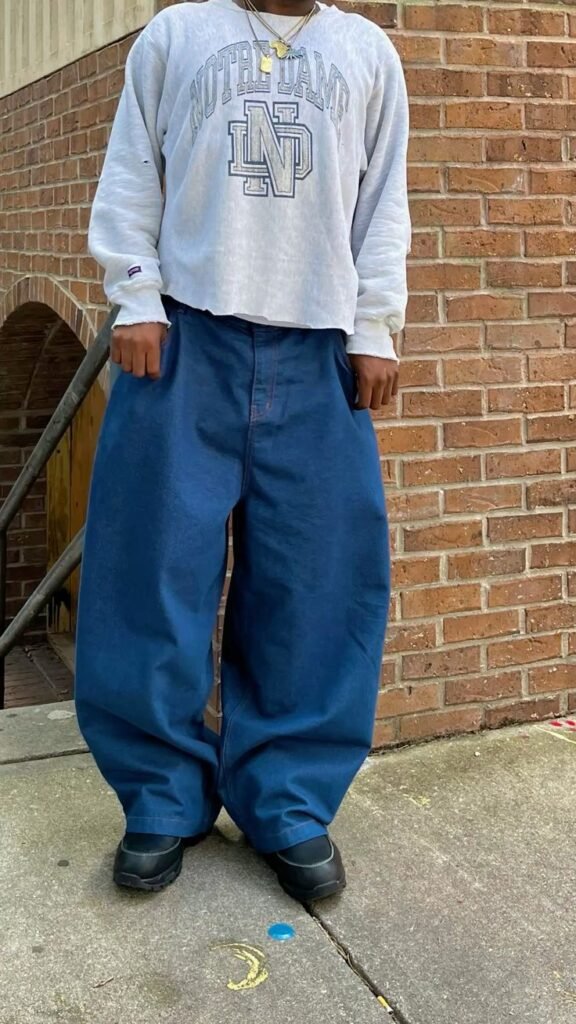 Baggy Jeans and Sweater for Men