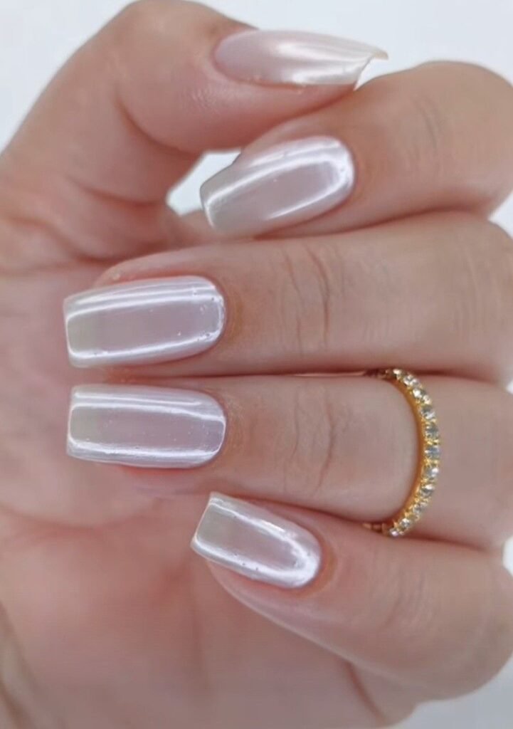 Gel French Tip Nails
