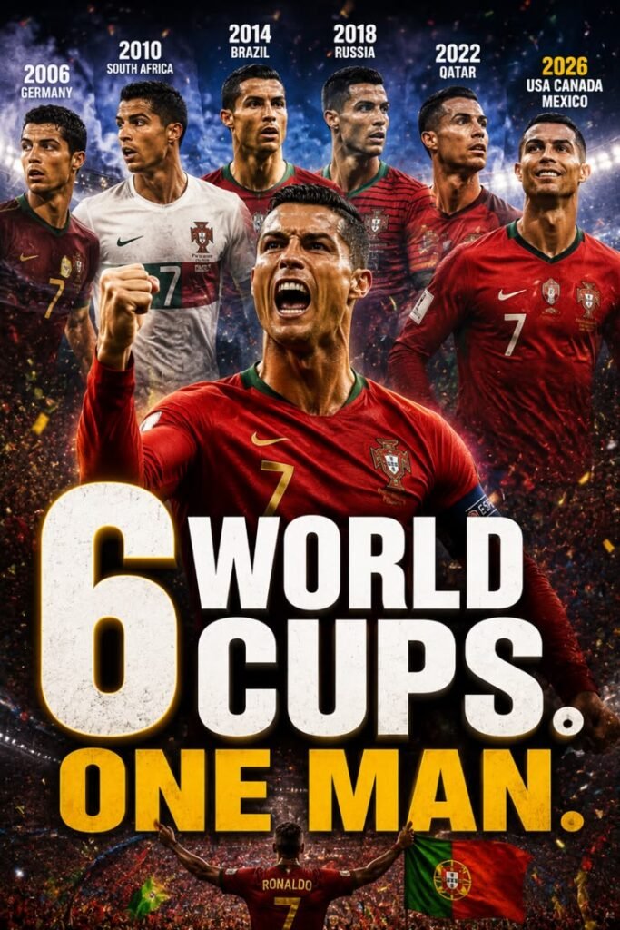 Cristiano Ronaldo Sixth (and Final) World Cup