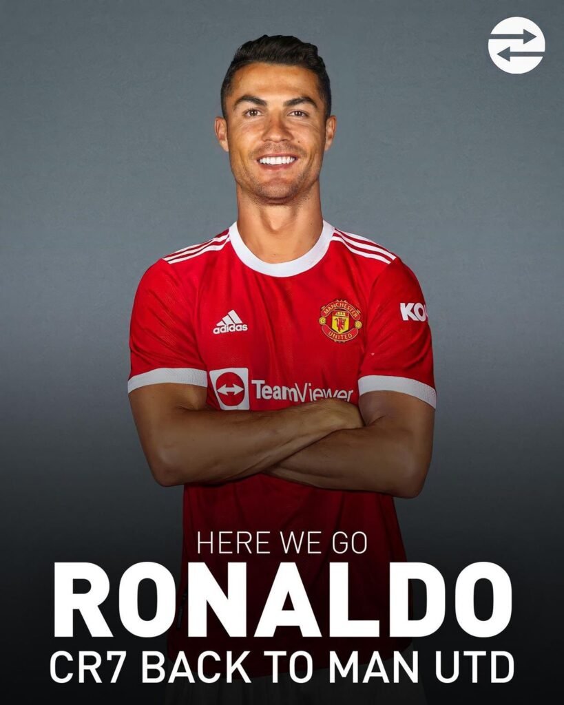 Cristiano Ronaldo join Manchester United 