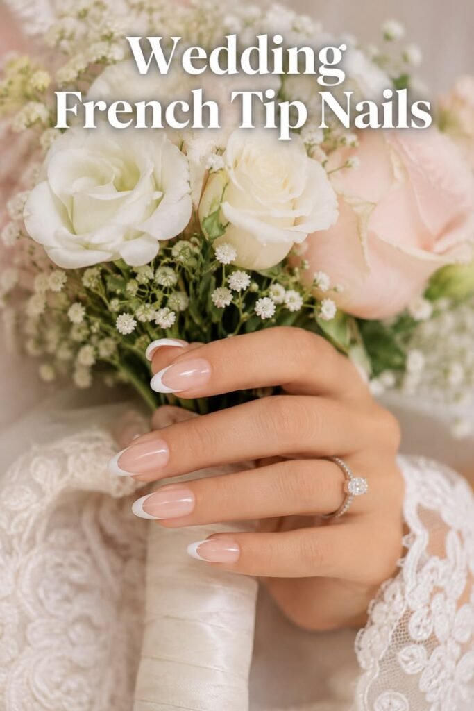 Wedding French Nails