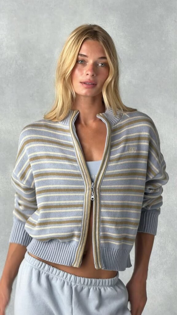 Zipped and Utility-Inspired Knits