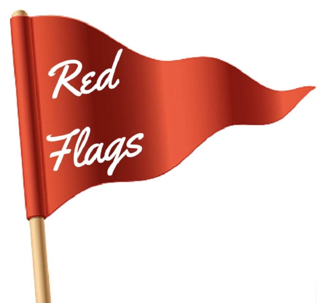 checklist graphic of wellness red flags that warrant a doctor visit