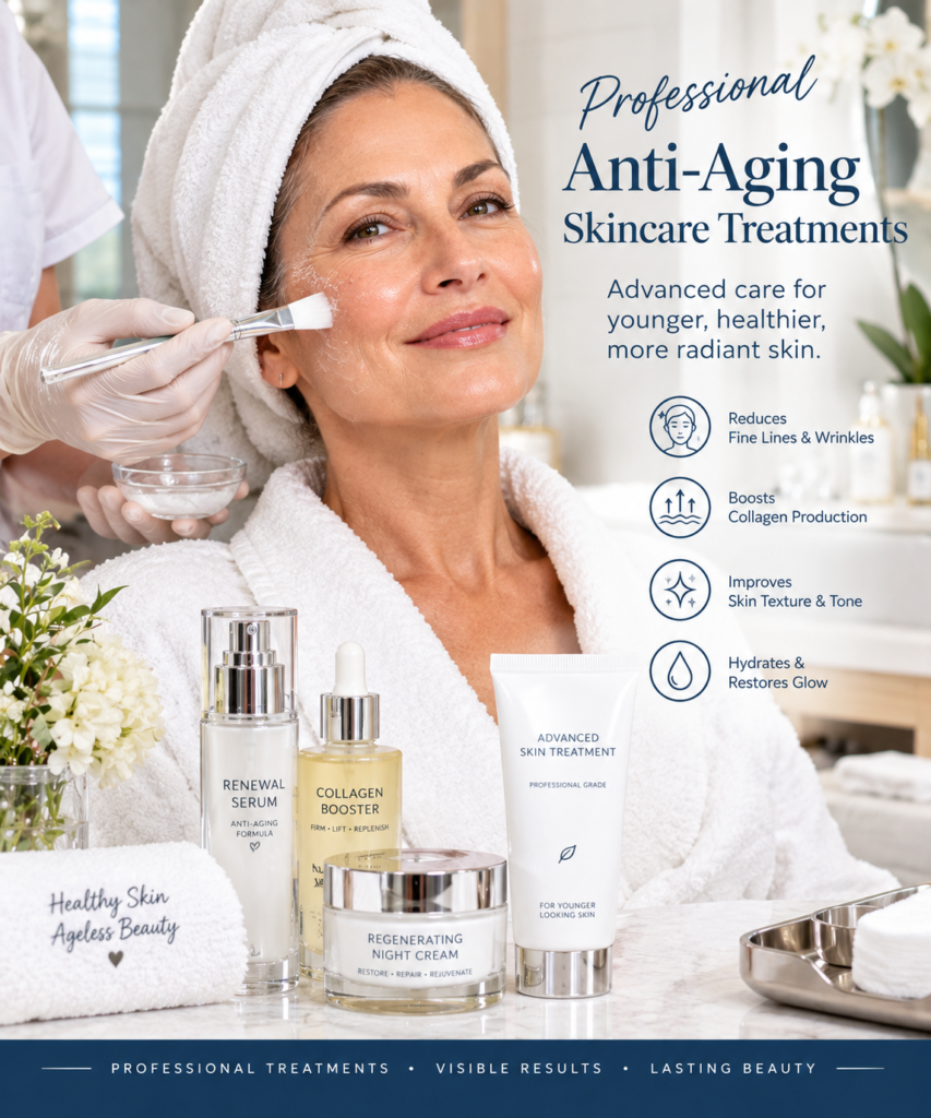 Consider Professional Anti-Aging Skincare Treatments