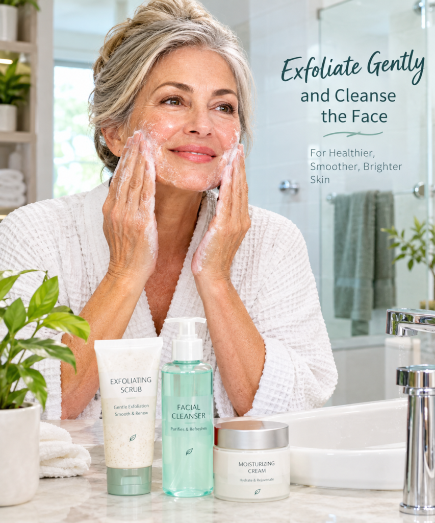 Exfoliate Gently and Cleanse Smartly